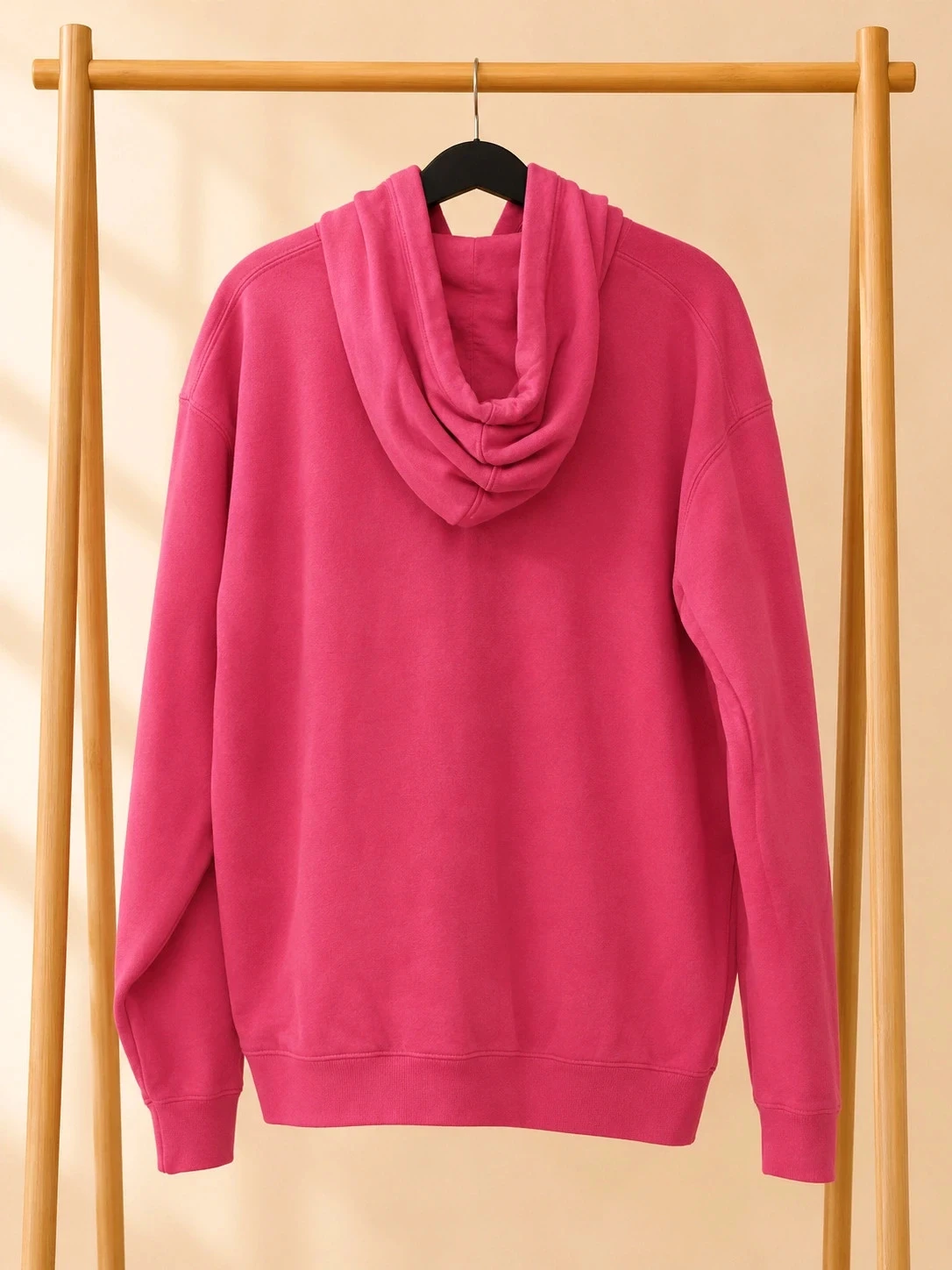 Roze fuchsia California hoodie – photo 2